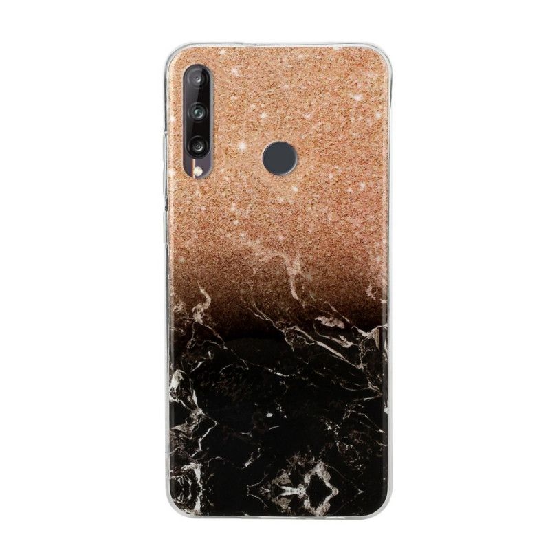 Cover Huawei Y6p Sort Sjælden Marmor