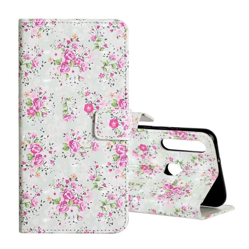 Flip Cover Huawei Y6p Frihedsdesignblomster