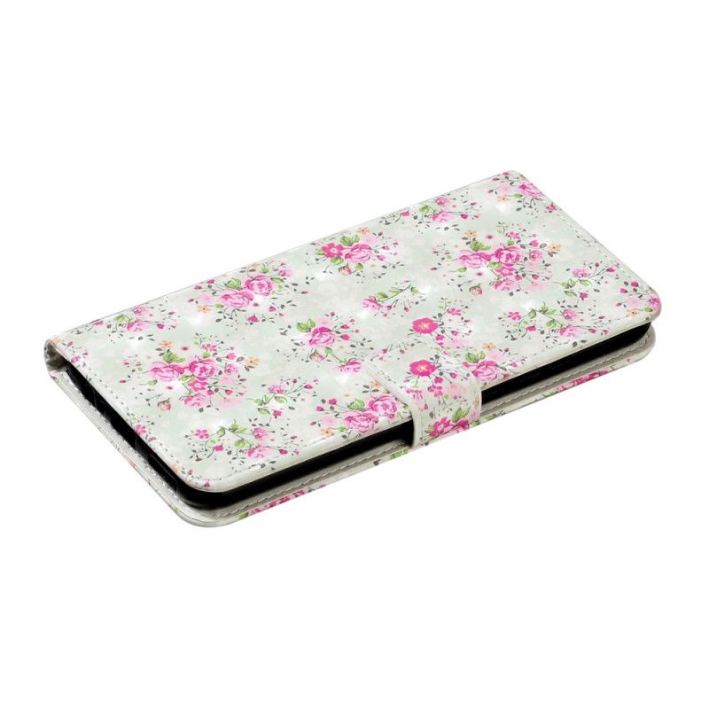 Flip Cover Huawei Y6p Frihedsdesignblomster