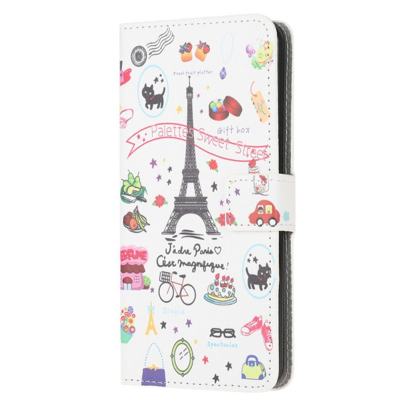 Flip Cover Huawei Y6p Mobilcover Jeg Elsker Paris