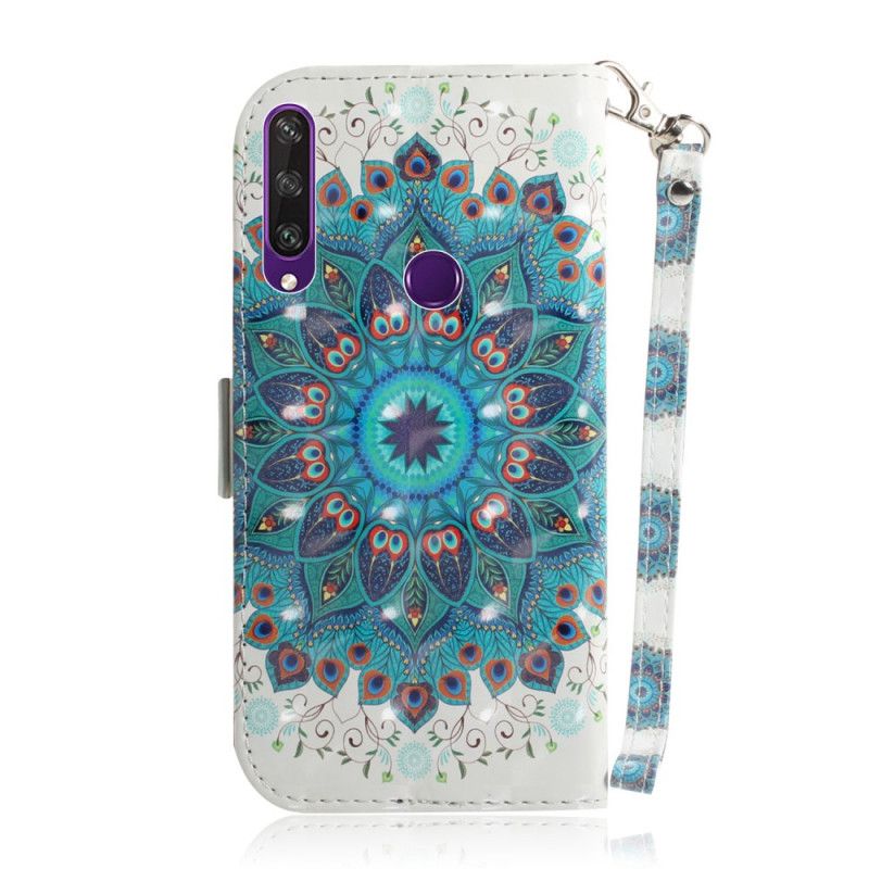 Flip Cover Huawei Y6p Mobilcover Mesterlig Mandala Med Rem