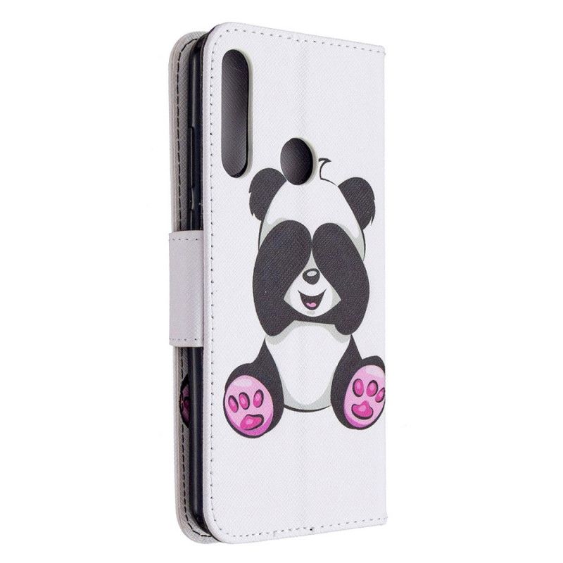 Flip Cover Huawei Y6p Mobilcover Sjov Panda