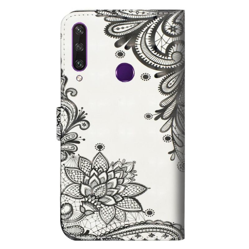 Flip Cover Læder Huawei Y6p Chic Blonder