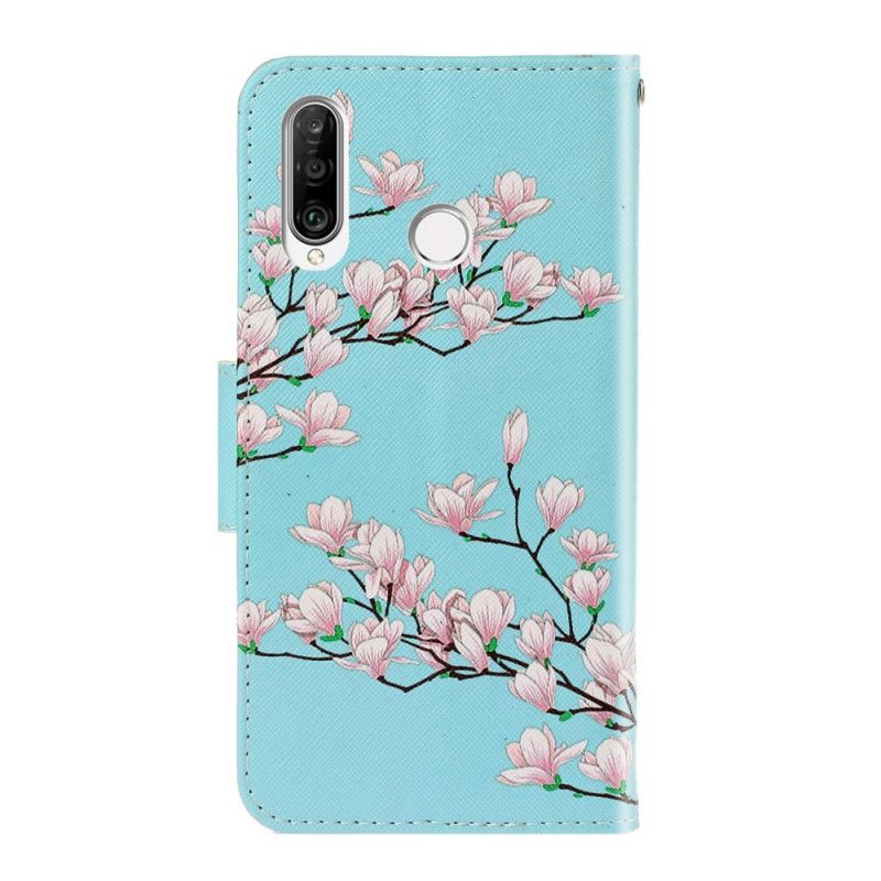 Flip Cover Læder Huawei Y6p G-Streng