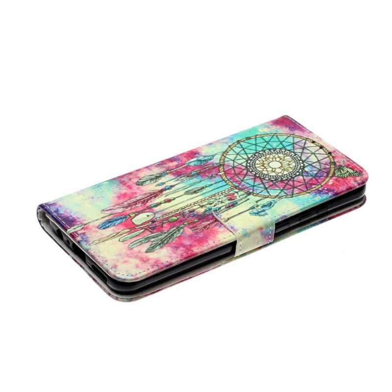 Læder Cover Huawei Y6p Mobilcover Fortryllet Mandala