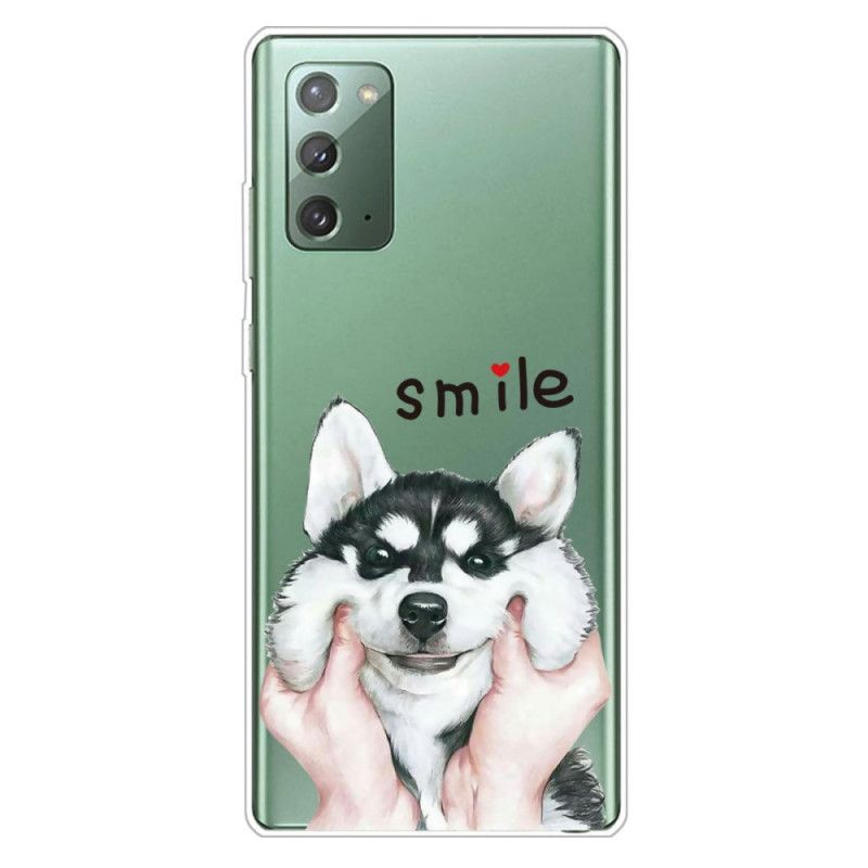 Cover for Samsung Galaxy Note 20 Smil Hund