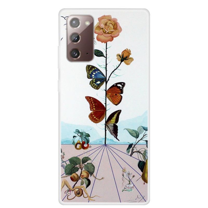 Cover for Samsung Galaxy Note 20 Sommerfugle Af Naturen