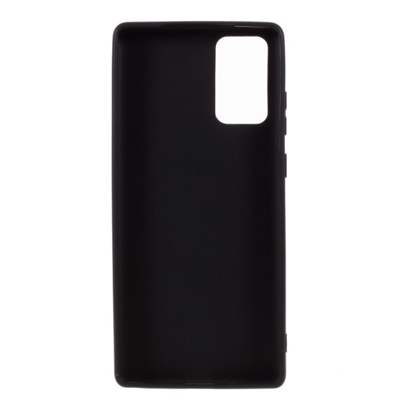 Cover for Samsung Galaxy Note 20 Sort Klassisk Mat