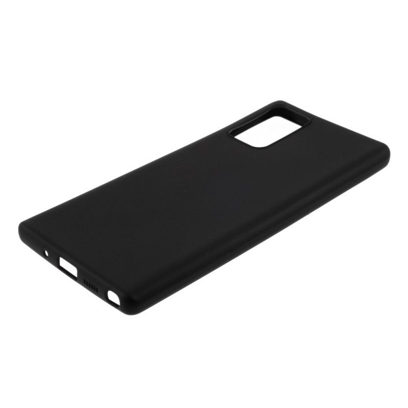 Cover for Samsung Galaxy Note 20 Sort Klassisk Mat