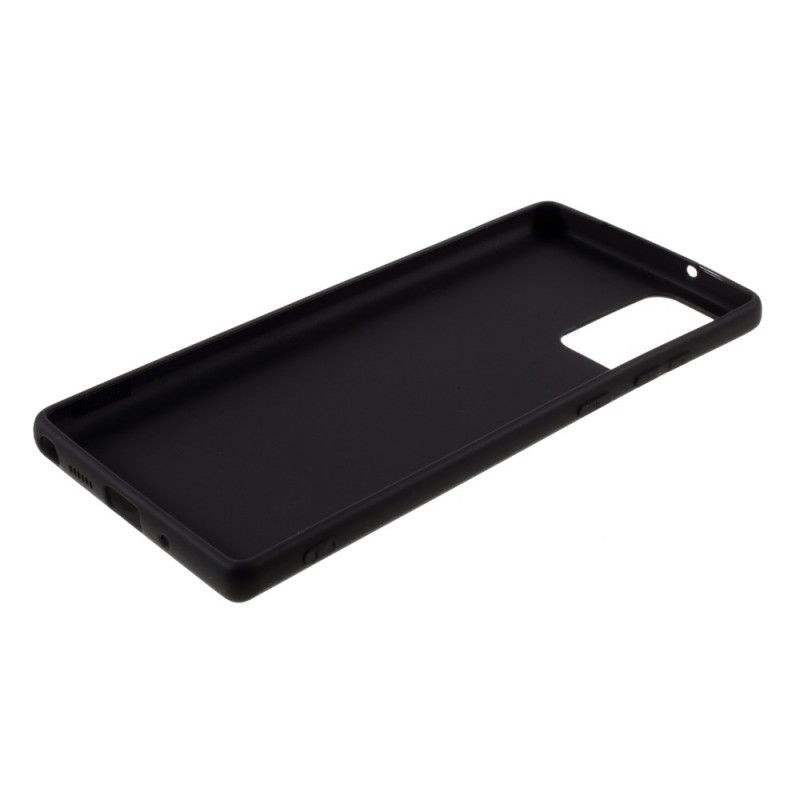 Cover for Samsung Galaxy Note 20 Sort Klassisk Mat