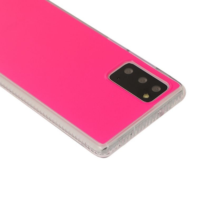 Cover for Samsung Galaxy Note 20 Sort Prangende Farve