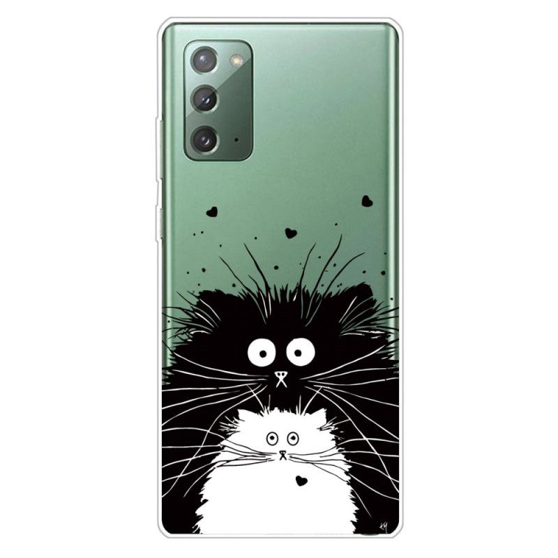 Cover for Samsung Galaxy Note 20 Sort Se Katte