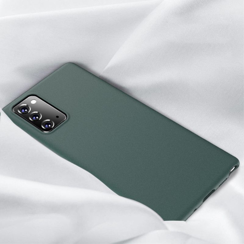 Cover for Samsung Galaxy Note 20 Sort Ultrafin Frostet På X-Niveau