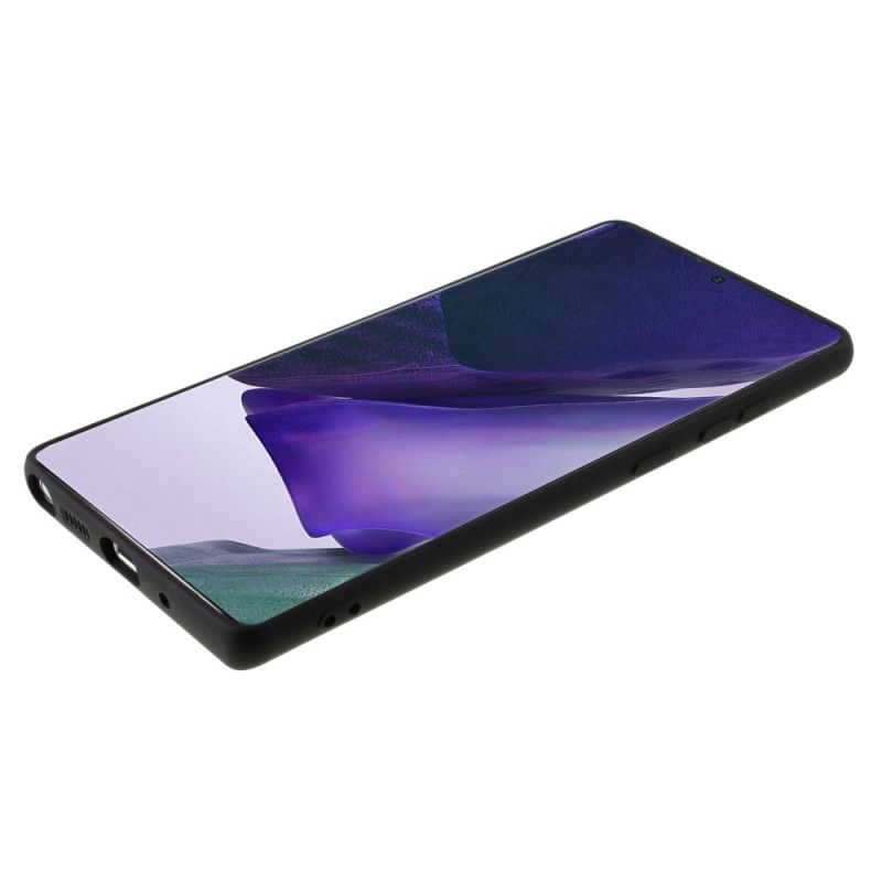 Cover Samsung Galaxy Note 20 Rød Flydende Silikone På X-Niveau