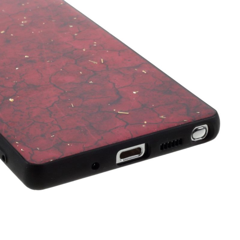 Cover Samsung Galaxy Note 20 Rød Premium Epoxy Effekt