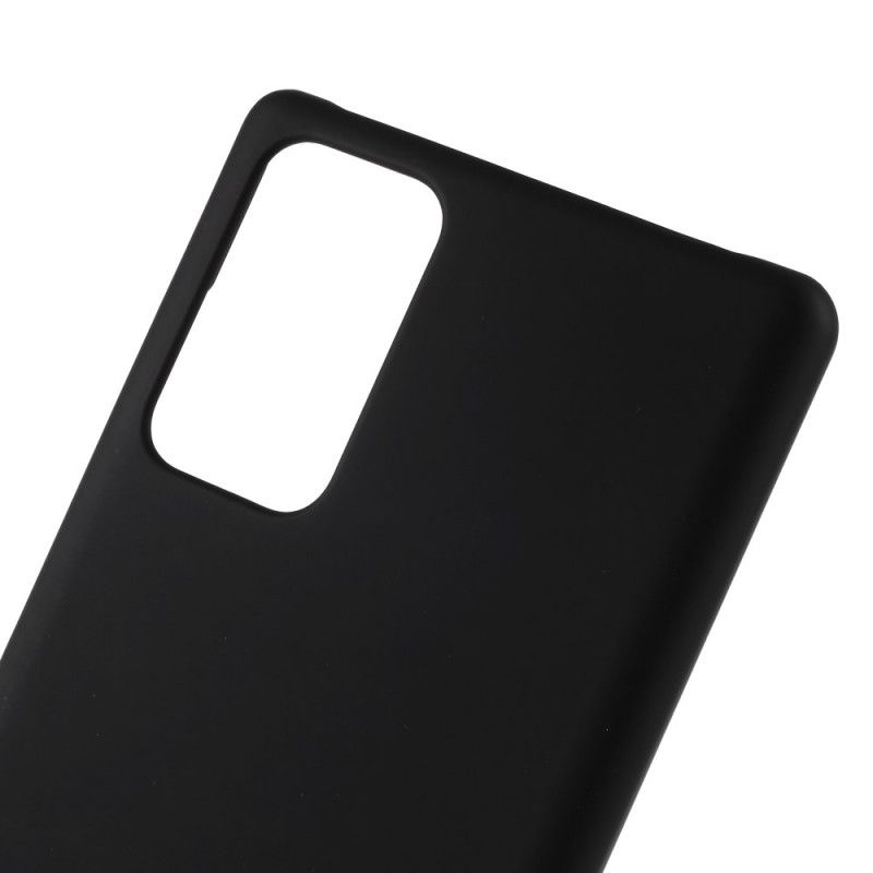 Cover Samsung Galaxy Note 20 Sort Gummi Plus