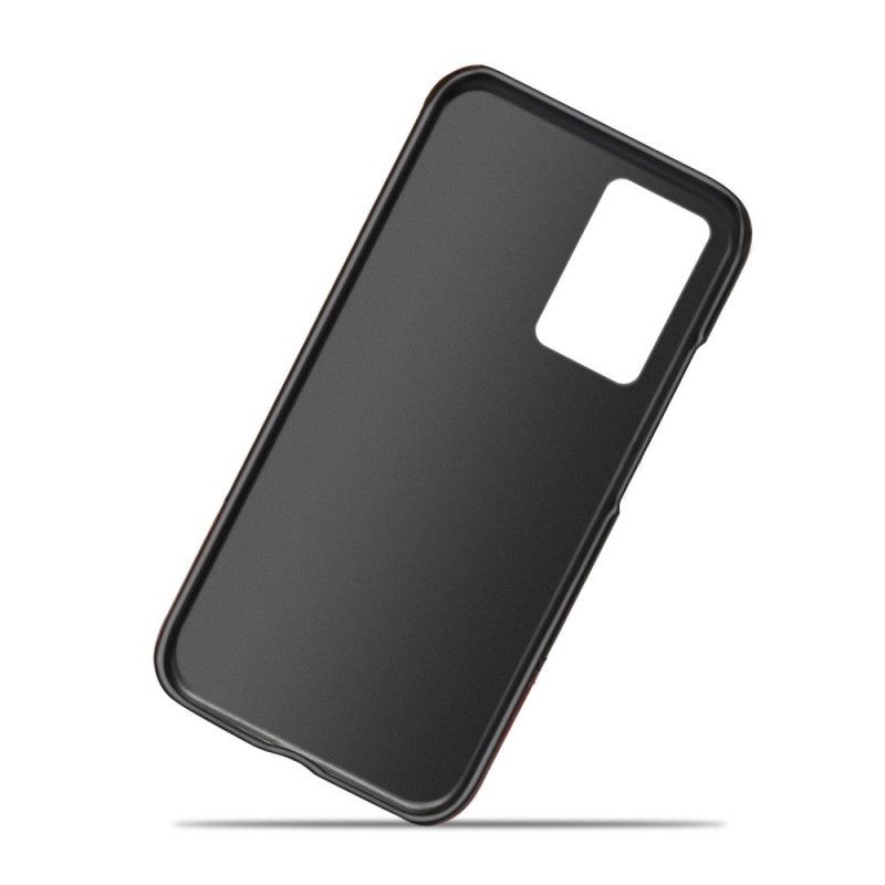 Cover Samsung Galaxy Note 20 Sort Ksq Tofarvet Lædereffekt Beskyttelse