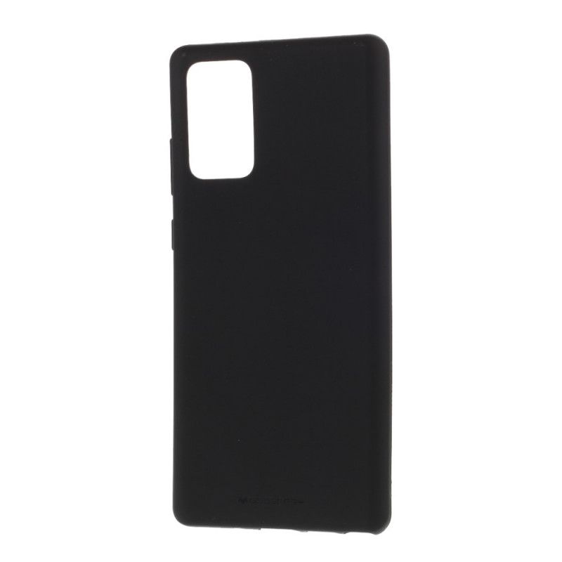 Cover Samsung Galaxy Note 20 Sort Mat Kviksølv Original