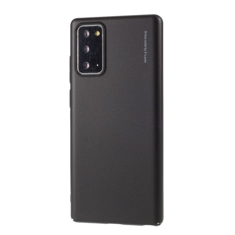 Cover Samsung Galaxy Note 20 Sort Mobilcover Ridderserie X-Niveau