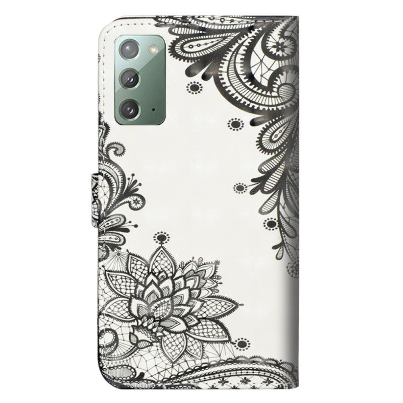 Flip Cover Læder Samsung Galaxy Note 20 Chic Blonder Beskyttelse