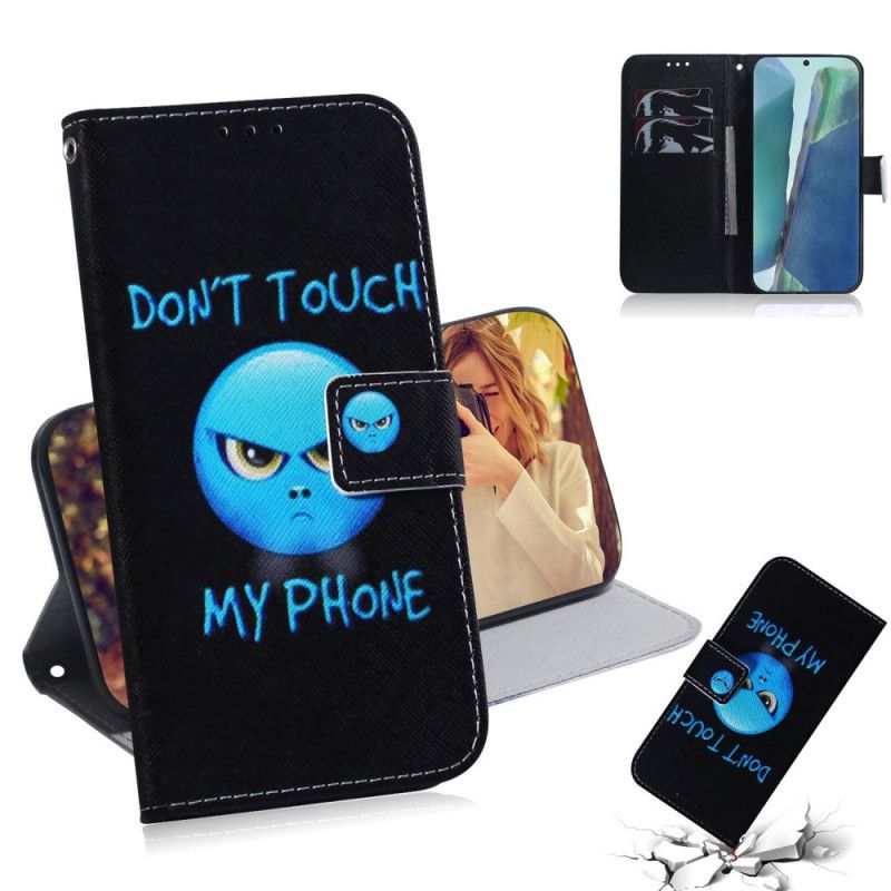 Flip Cover Samsung Galaxy Note 20 Emoji-Telefon