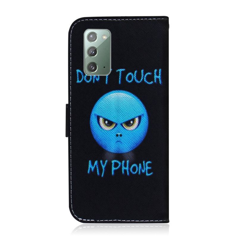 Flip Cover Samsung Galaxy Note 20 Emoji-Telefon