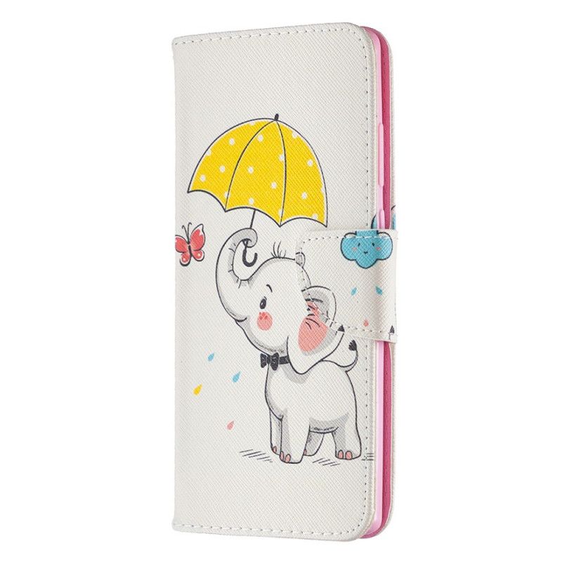 Flip Cover Samsung Galaxy Note 20 Mobilcover Baby Elefant