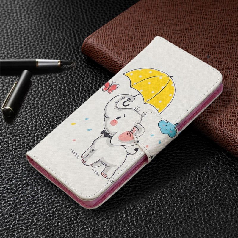 Flip Cover Samsung Galaxy Note 20 Mobilcover Baby Elefant