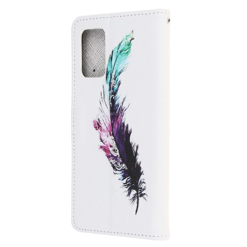 Flip Cover Samsung Galaxy Note 20 Mobilcover Fjer Med Rem