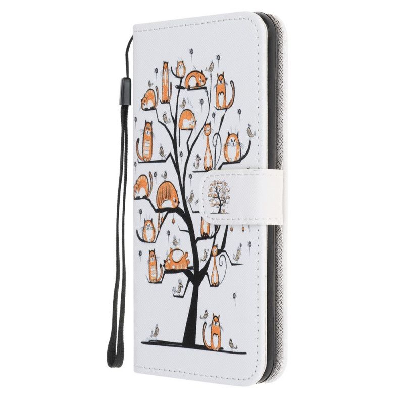 Flip Cover Samsung Galaxy Note 20 Mobilcover Funky Stringkatte