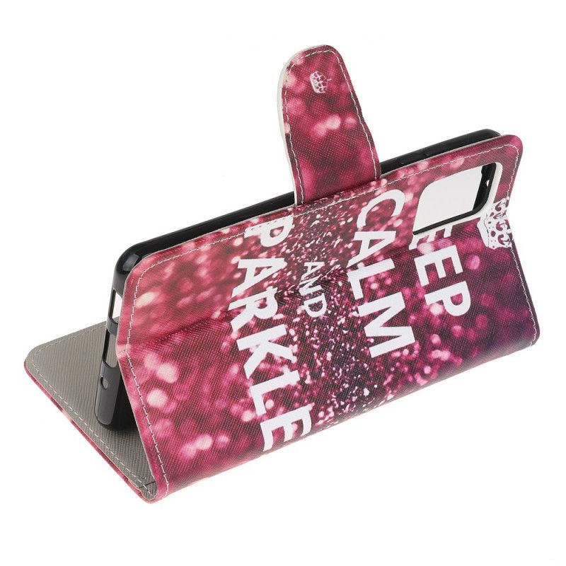 Flip Cover Samsung Galaxy Note 20 Mobilcover Hold Roen Og Gnisten