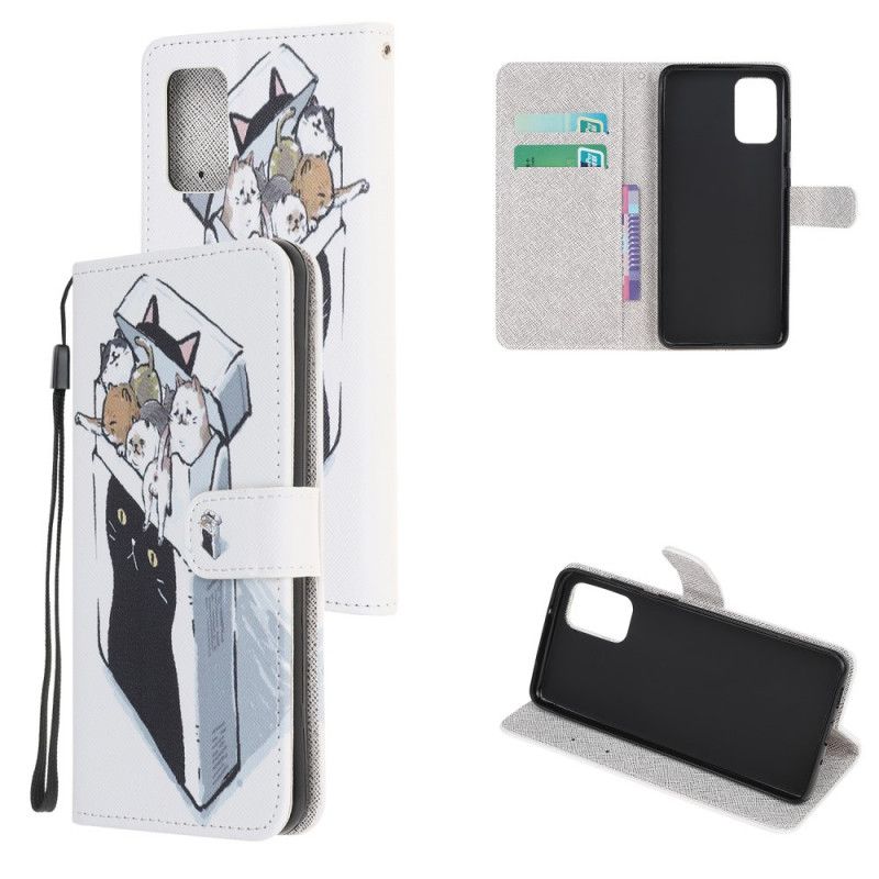 Flip Cover Samsung Galaxy Note 20 Mobilcover Levering Af Stringkatte