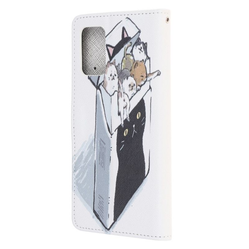 Flip Cover Samsung Galaxy Note 20 Mobilcover Levering Af Stringkatte