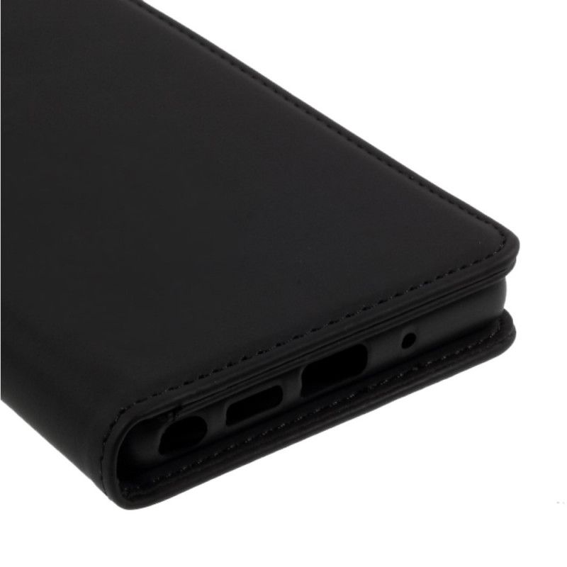 Læder Cover Samsung Galaxy Note 20 Sort Support Kortholder Beskyttelse