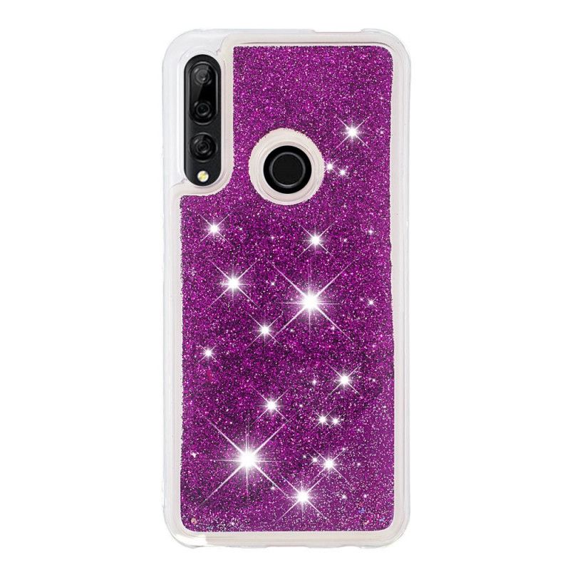 Cover for Huawei P Smart Z Lyseblå Jeg Er Glitter