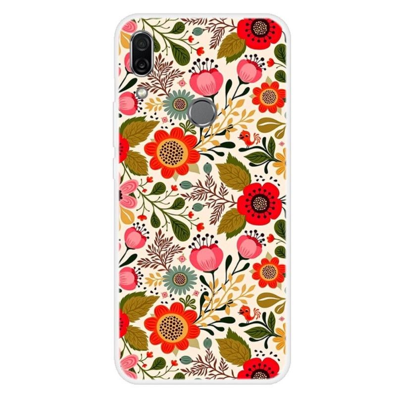 Cover Huawei P Smart Z Blomstertæppe