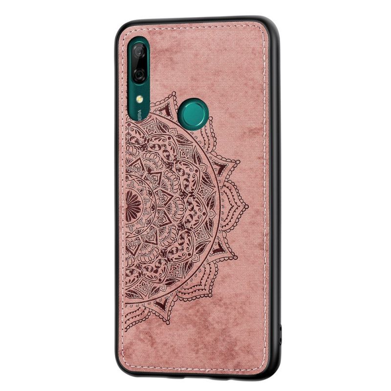 Cover Huawei P Smart Z Lyserød Stof Og Mandala Tekstur