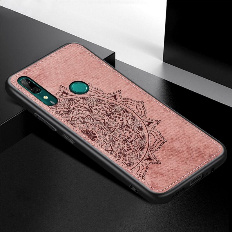 Cover Huawei P Smart Z Lyserød Stof Og Mandala Tekstur