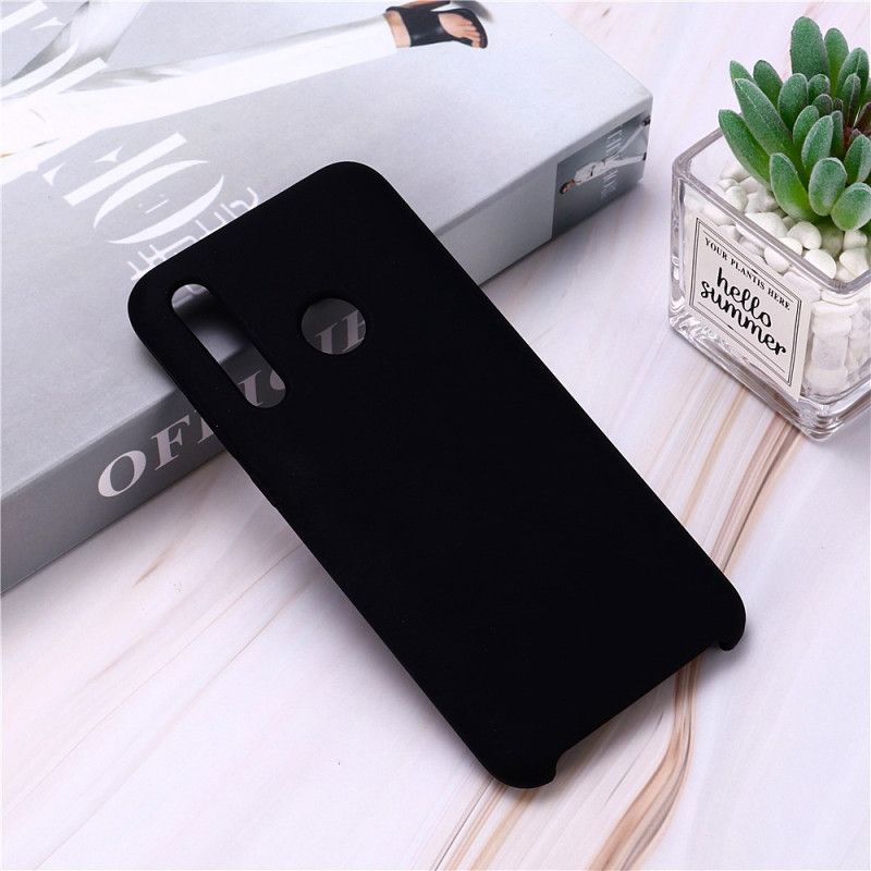 Cover Huawei P Smart Z Sort Flydende Silikone Design