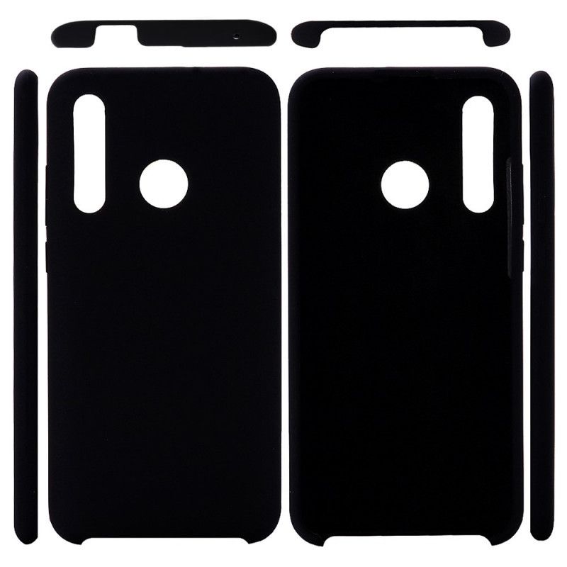 Cover Huawei P Smart Z Sort Flydende Silikone Design