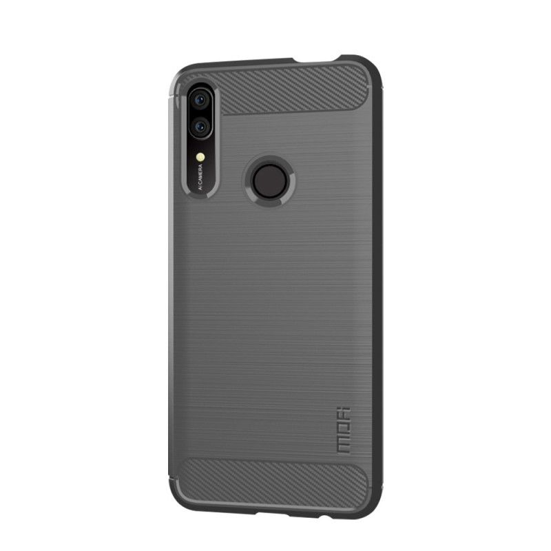 Cover Huawei P Smart Z Sort Mofi Børstet Kulfiber