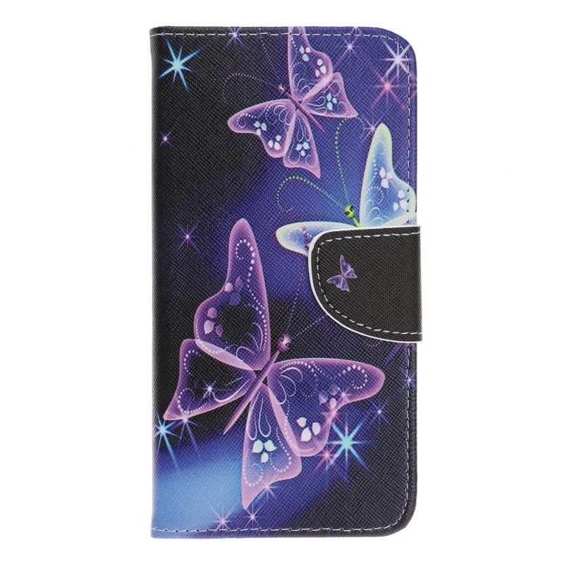 Flip Cover Huawei P Smart Z Mobilcover Neonsommerfugle