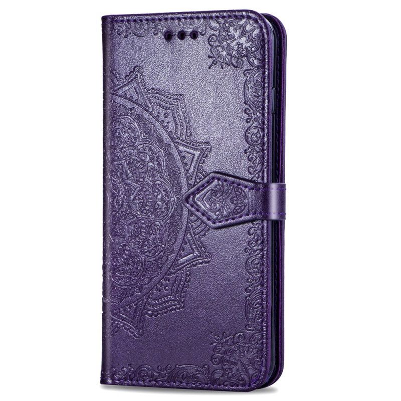 Flip Cover Læder for Huawei P Smart Z Sort Mandala I Middelalderen