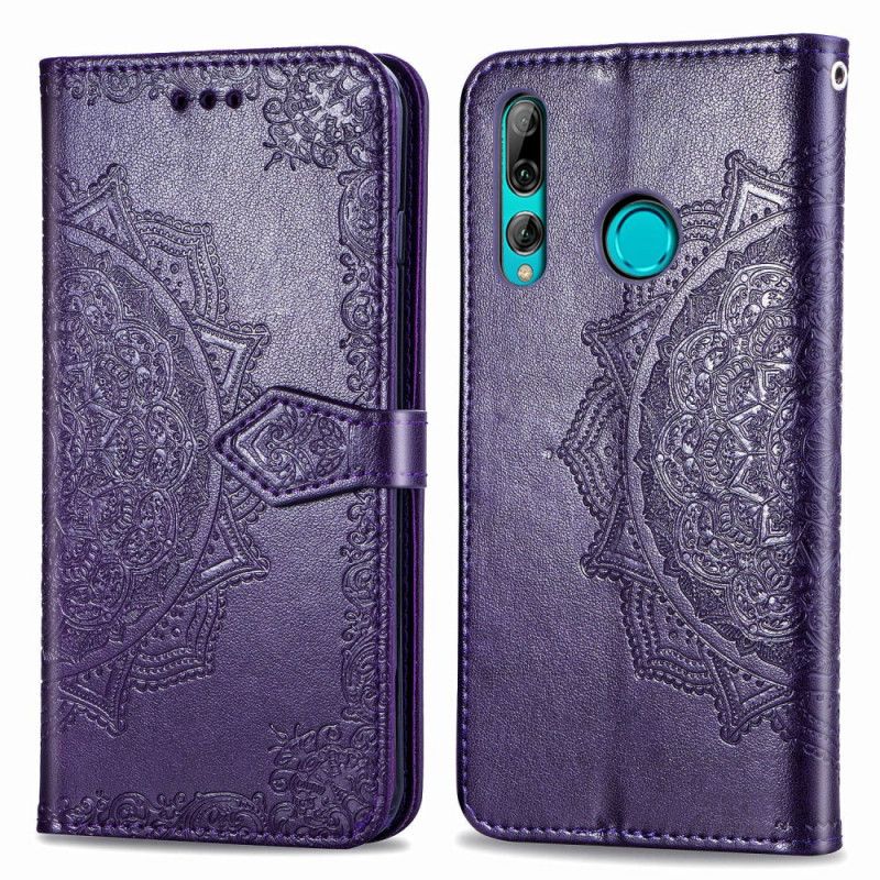 Flip Cover Læder for Huawei P Smart Z Sort Mandala I Middelalderen