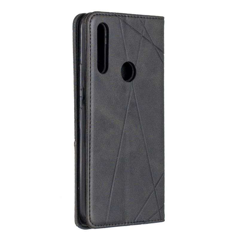 Læder Cover Huawei P Smart Z Sort Kunstnerstil Original