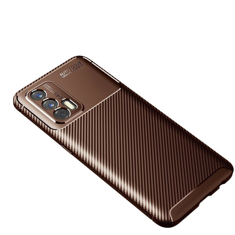 Cover Realme Gt 5g Fleksibel Kulfibertekstur