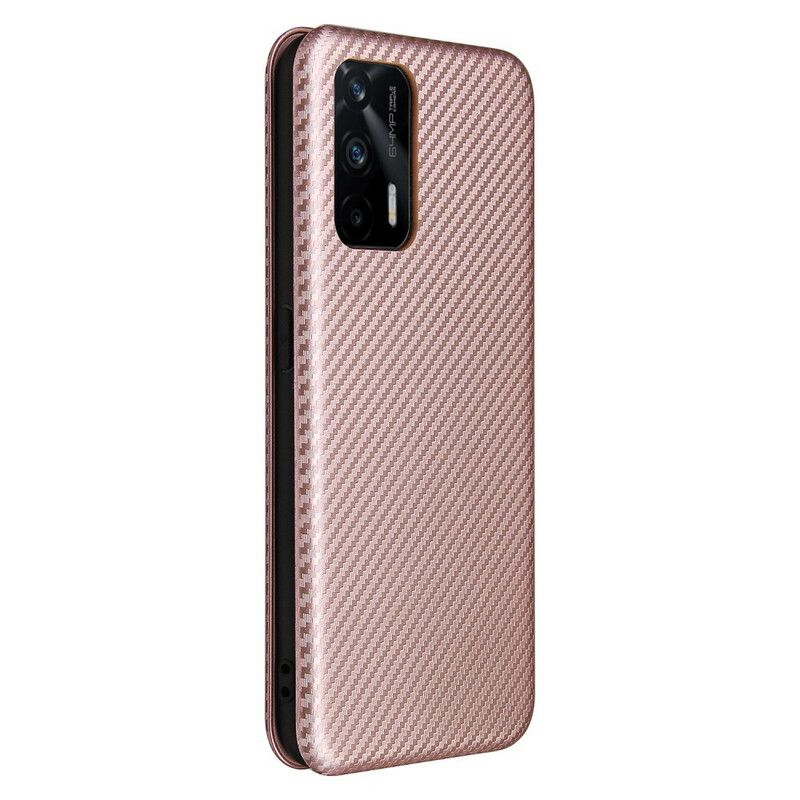 Flip Cover Realme Gt 5g Silikone Carbon