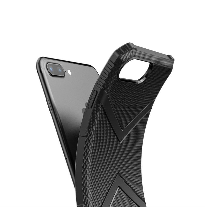 Cover for iPhone 7 Plus / 8 Plus Sort Skjold