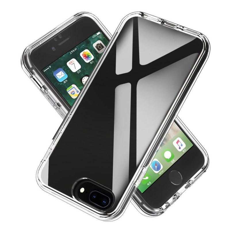 Cover iPhone 7 Plus / 8 Plus Mobilcover Gennemsigtig Hybrid Design