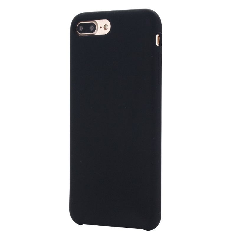 Cover iPhone 7 Plus / 8 Plus Sort Flydende Silikone